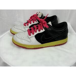 Nike 317813-004 Dunk Low Womens 8.5 Leather Low Top Sneakers Shoes 2006